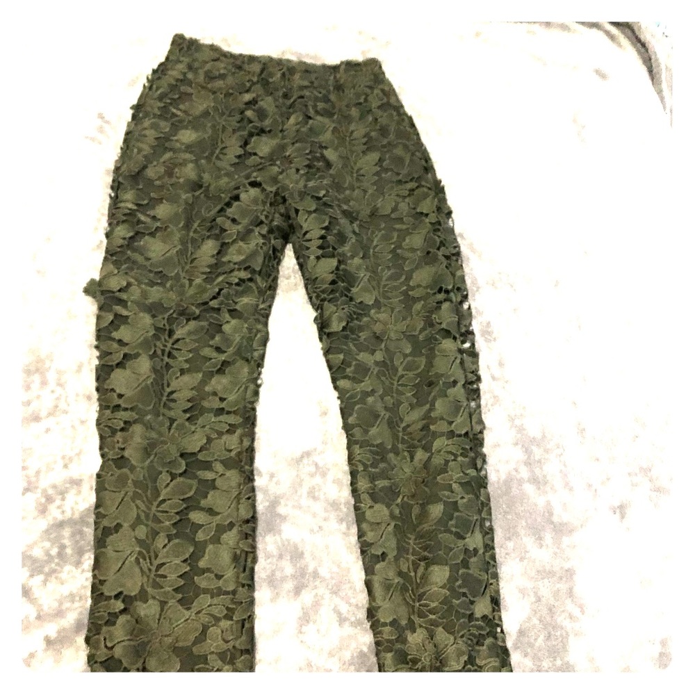 MARE MARE lace pants black lined fashion must have